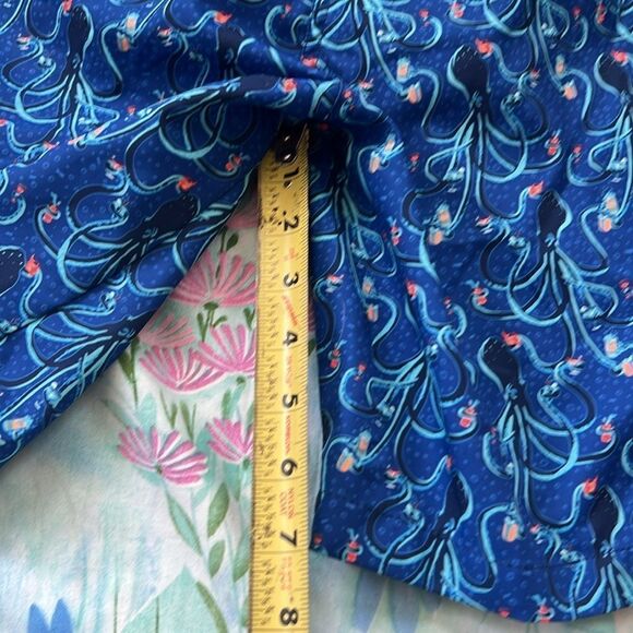 Peter Millar Seaside Collection Blue Octopus Swim Trunks - XXL - Picture 8 of 8